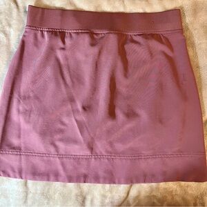 32 Degrees Cool Skirt Skort Dusty Rose Elastic Waist Size S New